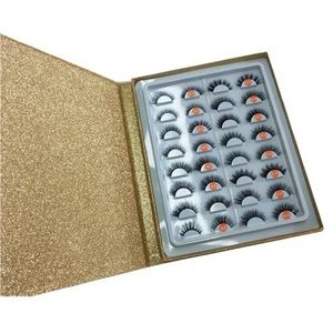 16 pair lash-book . All lashes are reusable 25x